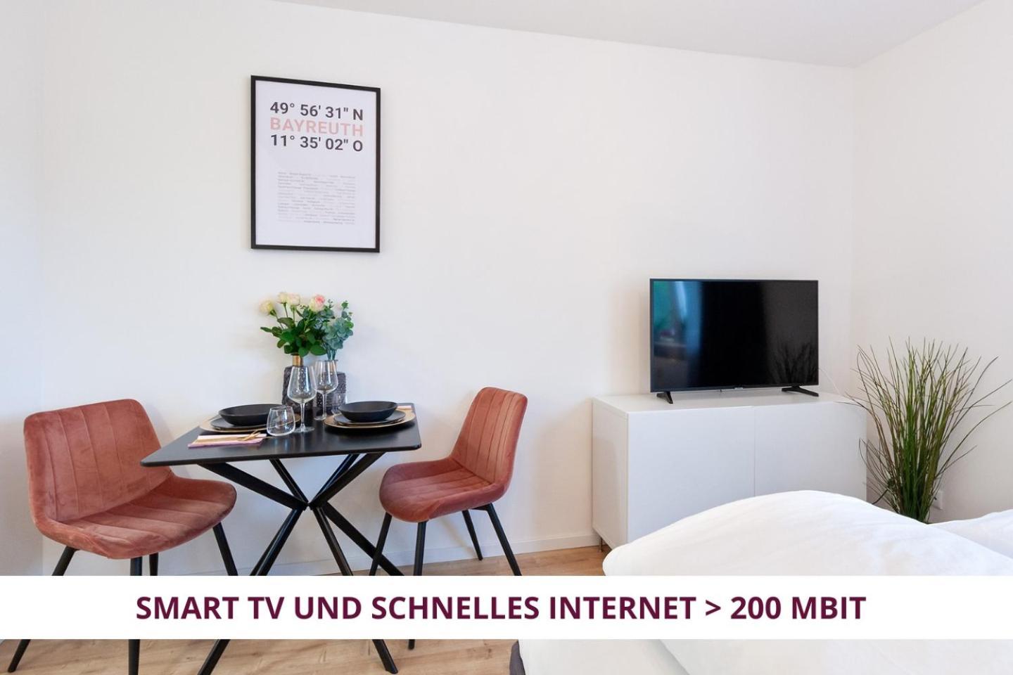 Apartment Wahnfried No3 - Citynah Wohnen Mit Kueche Und Duschbad, Parkplatz, 300M Zur Fussgaengerzone Bayreuth Exterior photo