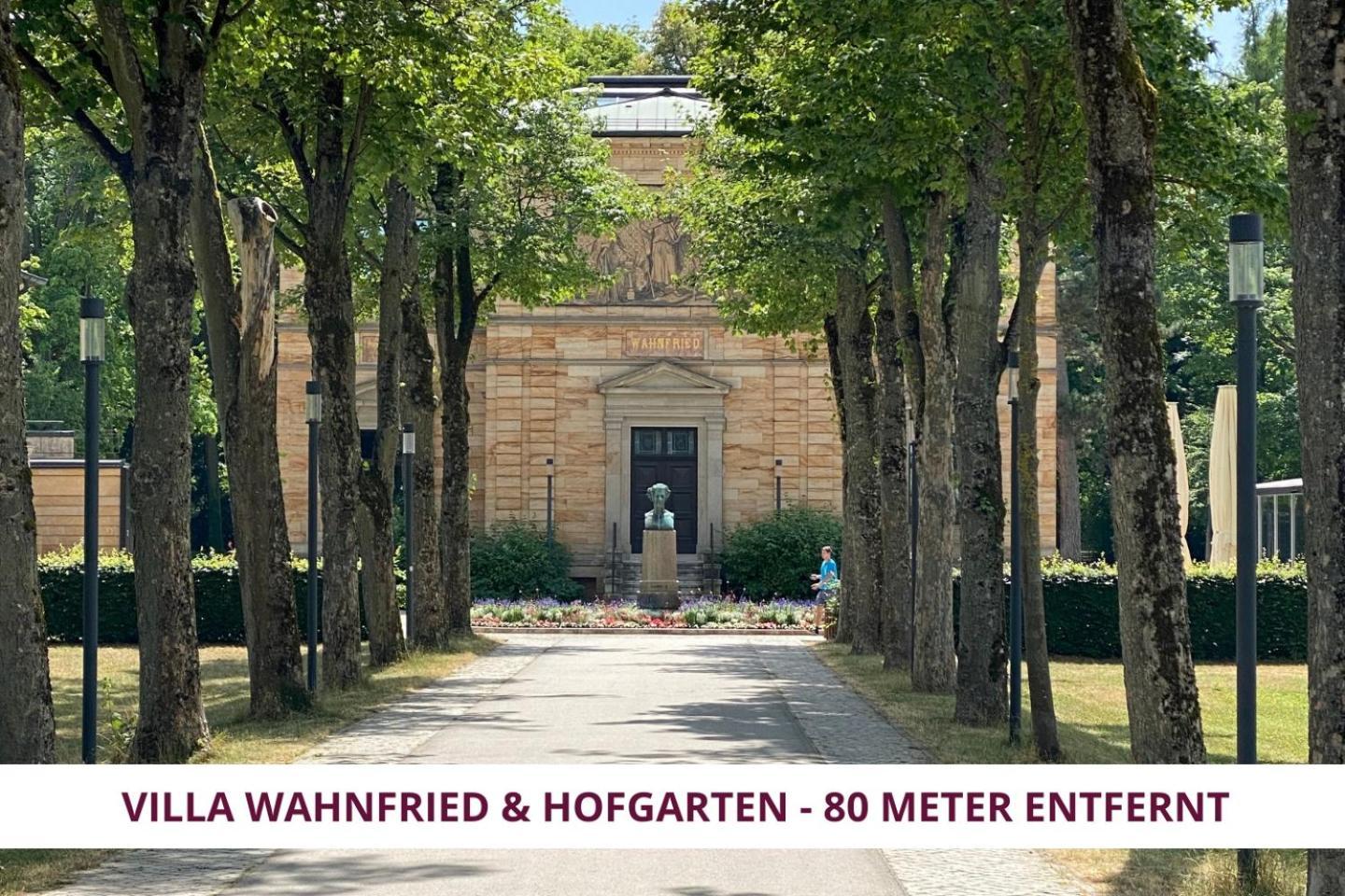 Apartment Wahnfried No3 - Citynah Wohnen Mit Kueche Und Duschbad, Parkplatz, 300M Zur Fussgaengerzone Bayreuth Exterior photo
