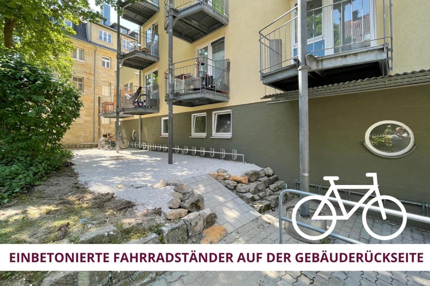 Apartment Wahnfried No3 - Citynah Wohnen Mit Kueche Und Duschbad, Parkplatz, 300M Zur Fussgaengerzone Bayreuth Exterior photo